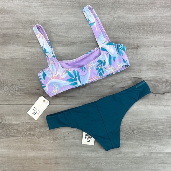 ☀️BILLABONG☀️ LOVE PALMS TANK SOL SEARCHER HWII LO BIKINI SET - Picture 10 of 15